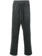 Ymc Drawstring Corduroy Trousers - Grey