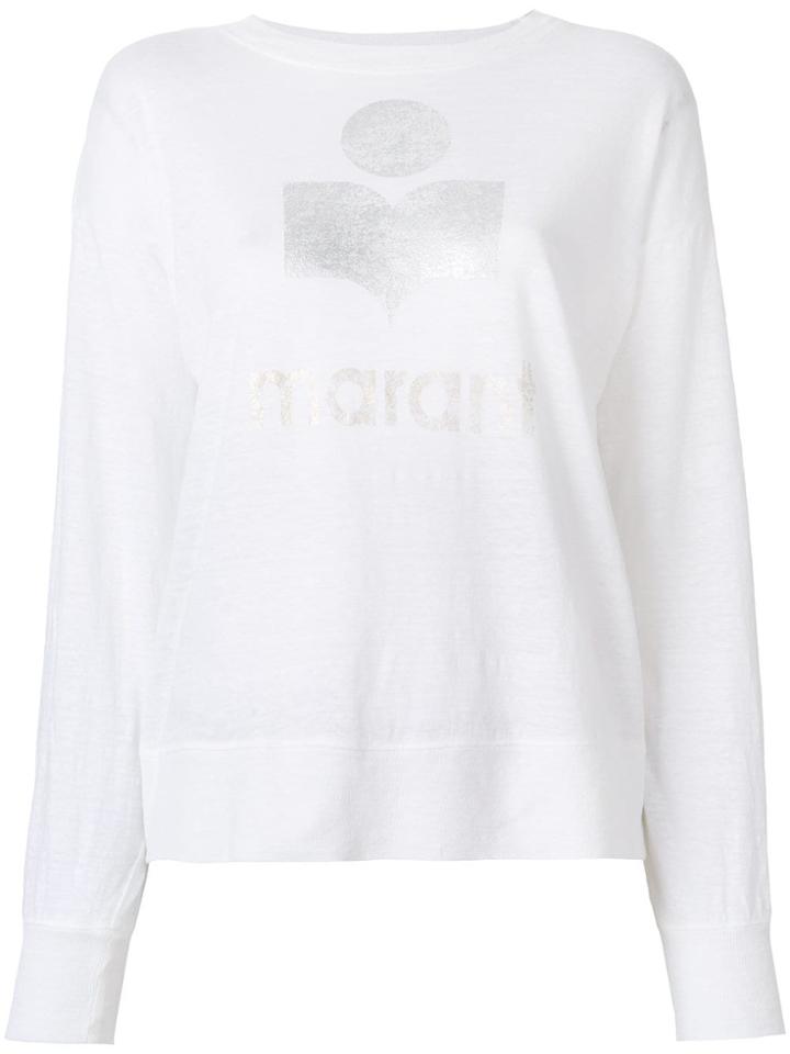 Isabel Marant Étoile Kilsen Long Sleeve T-shirt - White