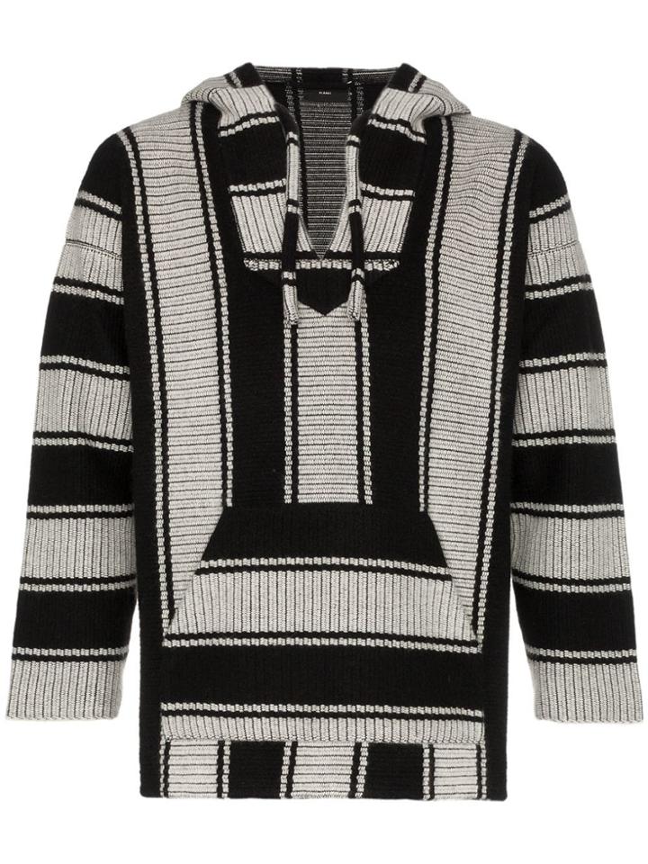 Alanui Baja Cashmere Hooded Jumper - Black