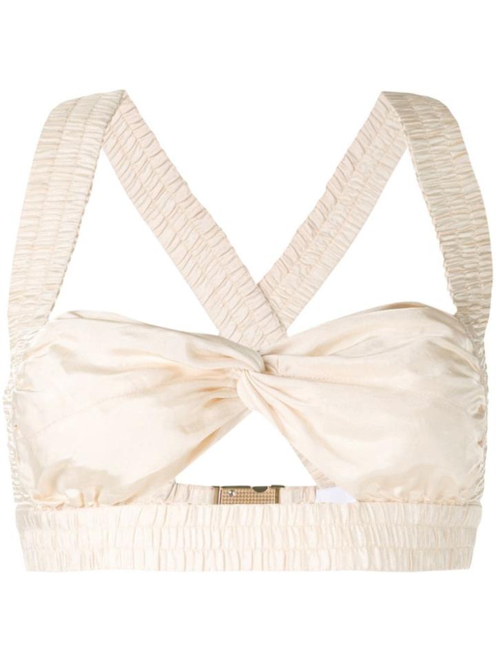 Alice Mccall Blue Moon Crop Top - Neutrals