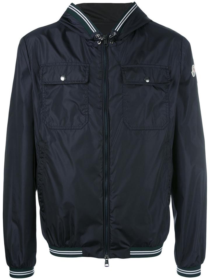 Moncler - Jeanclaude Hooded Jacket - Men - Polyamide - 4, Blue, Polyamide