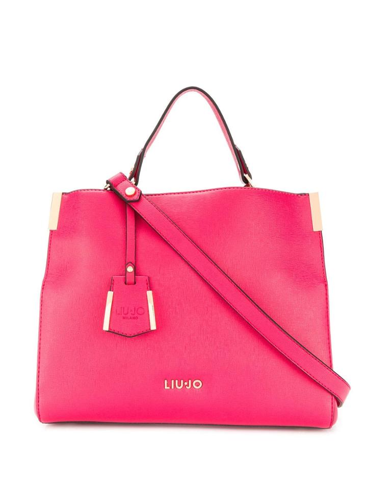 Liu Jo Azalea Foldover Tote Bag - Pink