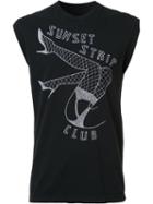 Local Authority Sunset Strip Tank Top, Adult Unisex, Size: Medium, Black, Cotton