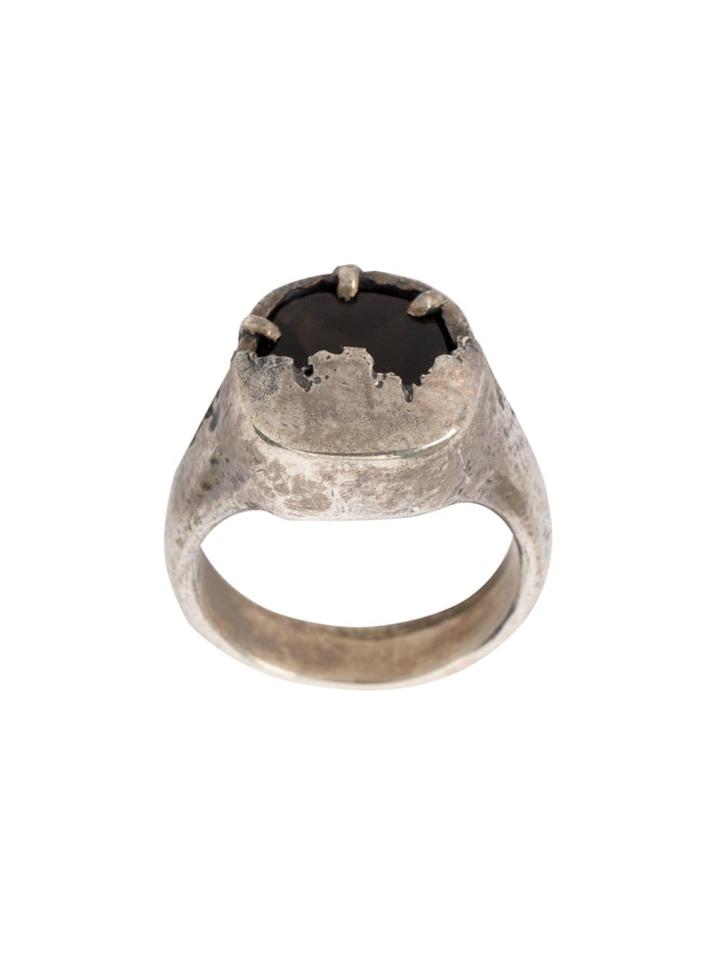 Tobias Wistisen Shield Ring - Metallic