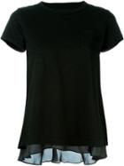 Sacai Lace Detail T-shirt