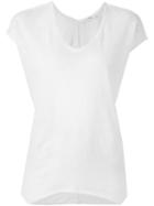 Rag & Bone /jean V-neck T-shirt, Women's, Size: Xs, White, Linen/flax