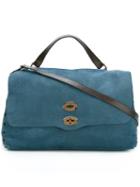 Zanellato Large 'postina' Tote Bag, Women's, Blue