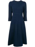P.a.r.o.s.h. Fitted Plain Dress - Blue