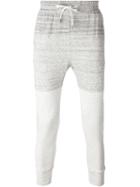 Helmut Lang Tapered Track Pants, Men's, Size: Xs, Grey, Cotton/viscose