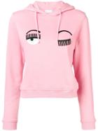 Chiara Ferragni Blinking Eye Hoodie - Pink & Purple