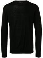 Roberto Collina Longsleeved T-shirt - Black