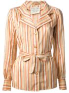 Emanuel Ungaro Vintage Striped Shirt - Yellow & Orange