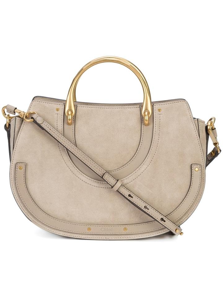 Chloé Medium Pixie Bag - Neutrals