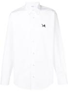 Calvin Klein Jeans Embroidered Logo Long-sleeve Shirt - White