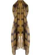 Masnada Printed Sleeveless Jacket - Black