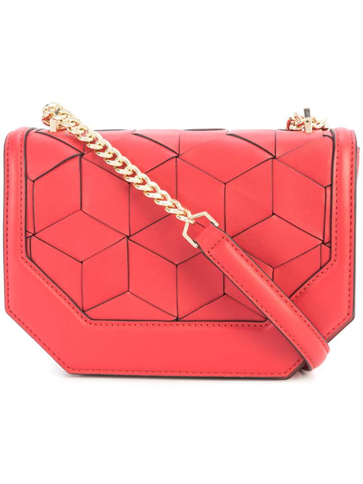 Welden Supine Square Shoulder Bag - Red