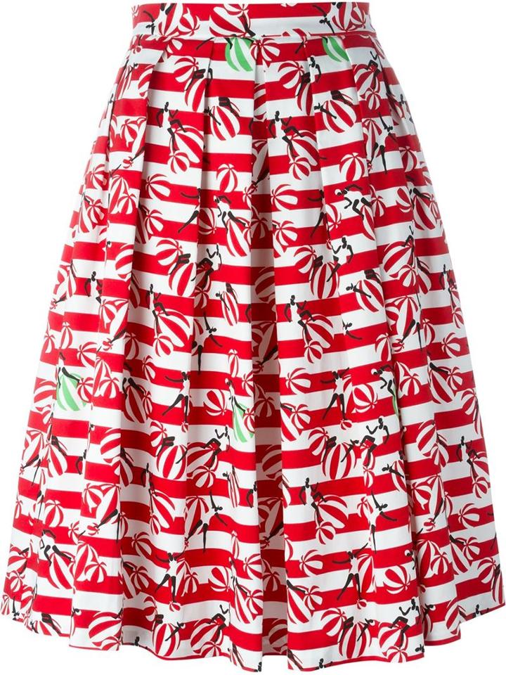 Ultràchic Striped Full Skirt