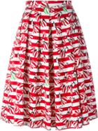 Ultràchic Striped Full Skirt