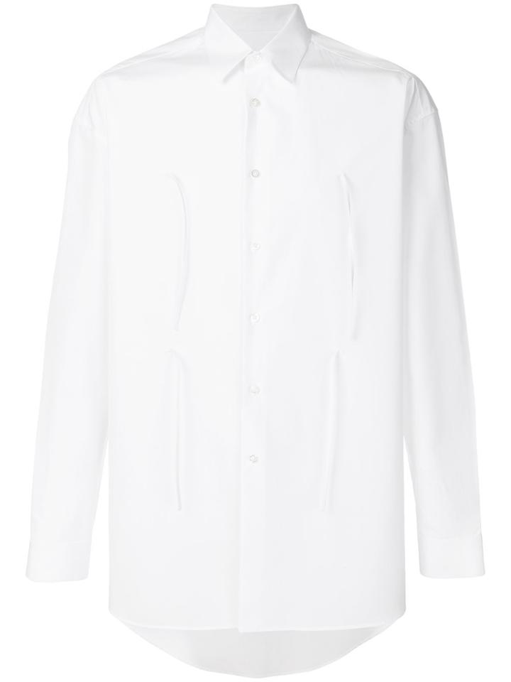 Jil Sander Hanging Ribbon Detail Shirt - White