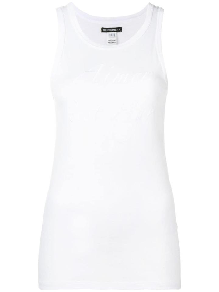 Ann Demeulemeester Aimer Tank Top - White