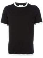 Maison Margiela Crew Neck T-shirt, Men's, Size: 48, Black, Cotton