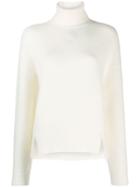 Giorgio Armani Maglia Brushed Knit Jumper - White