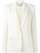 Stella Mccartney 'ingrid' Classic Jacket, Women's, Size: 44, Nude/neutrals, Cotton/viscose/wool