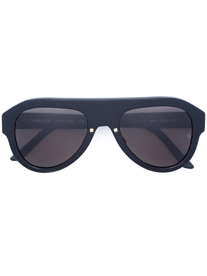 Osklen - Ipanema Ii Sunglasses - Women - Acetate - One Size, Black, Acetate