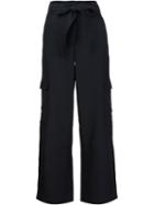 Helmut Lang High Rise Palazzo Pants