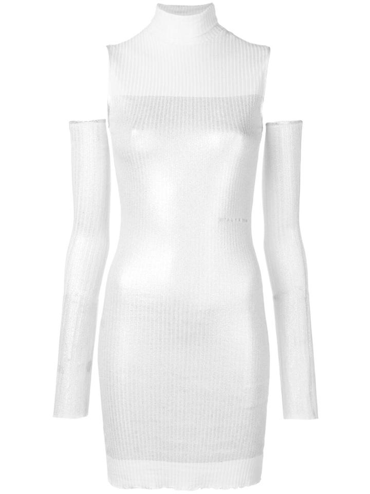 1017 Alyx 9sm Elise Ribbed Dress - White