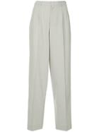 Seya. High-waisted Trousers - Grey