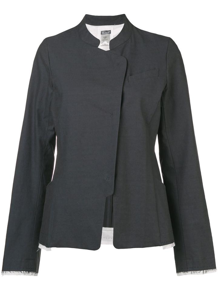 Kristensen Du Nord Raw Seam Detail Jacket - Grey