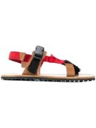 Marni Velcro-straps Sandals - Black