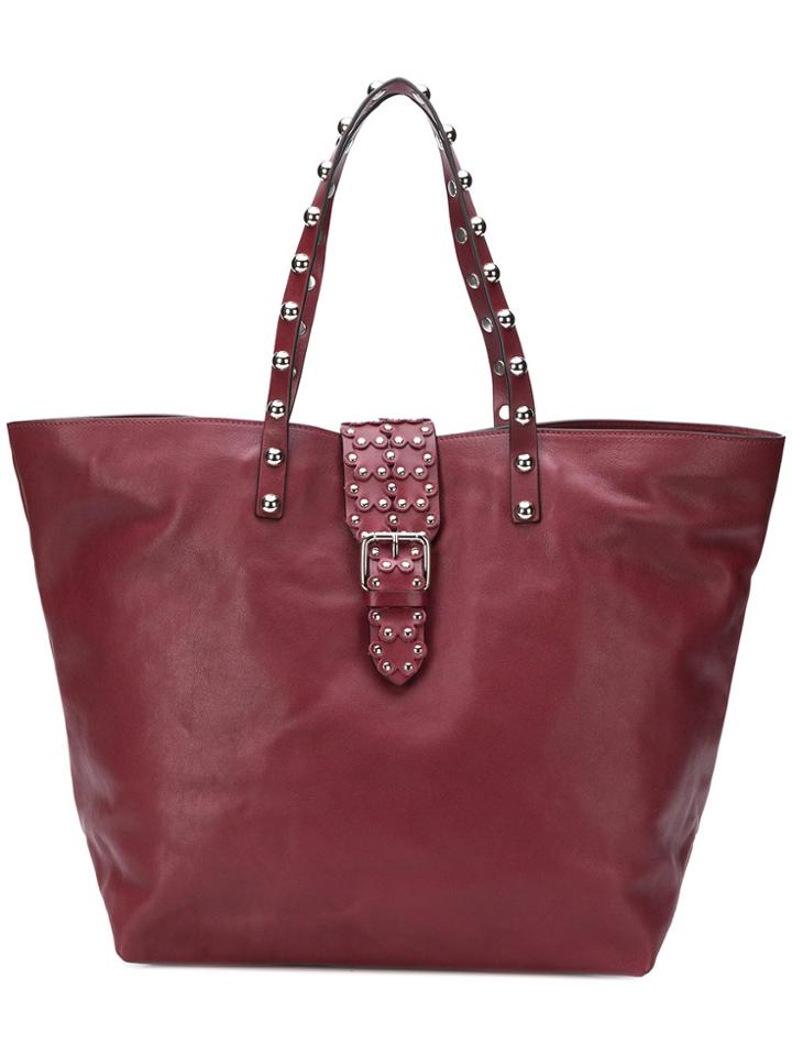 Red Valentino Studded Oversized Tote