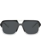 Dolce & Gabbana Eyewear Aviator-frame Sunglasses - Black