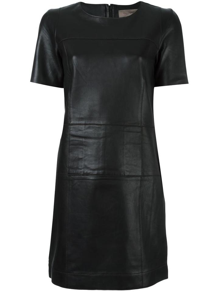 Tony Cohen 'texas' Dress, Women's, Size: 38, Black, Leather