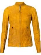 Isaac Sellam Experience Reactive Leather Jacket - Yellow & Orange