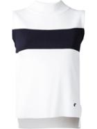 Loveless - Knitted Sweater Vest - Women - Nylon/rayon - 36, White, Nylon/rayon