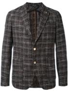 Tagliatore - Tweed Blazer - Men - Cotton/acrylic/nylon/virgin Wool - 52, Brown, Cotton/acrylic/nylon/virgin Wool