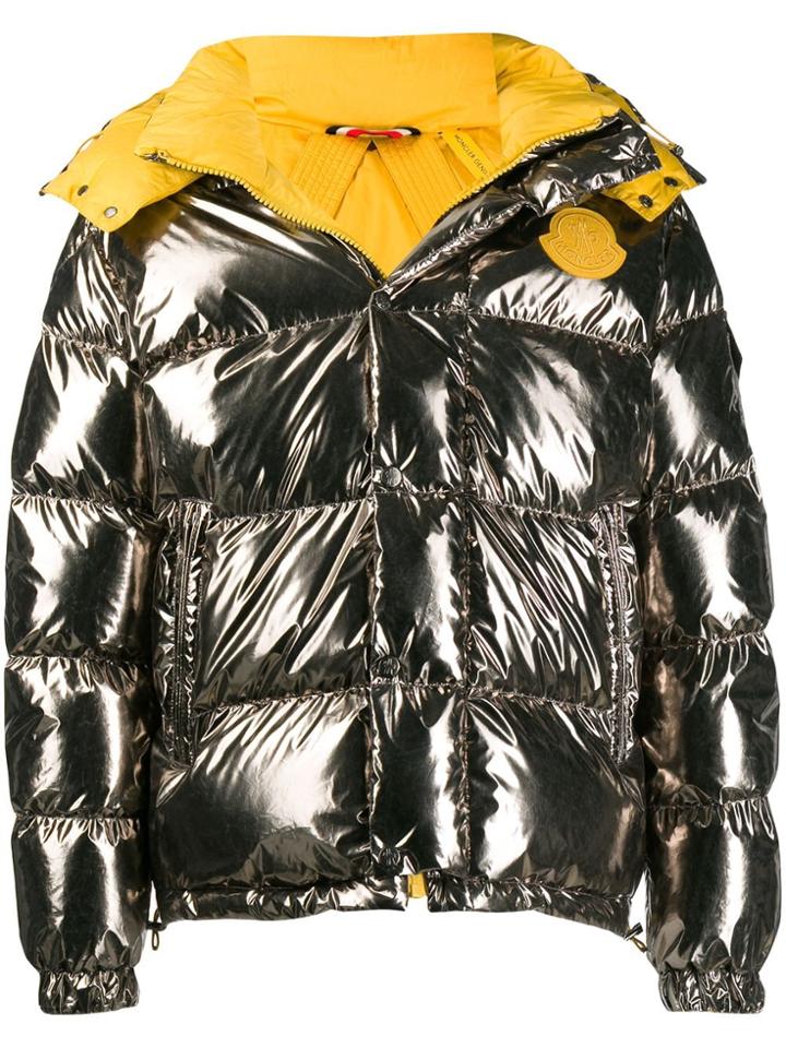 Moncler 1952 Prele Reversible Puffer Jacket - Metallic
