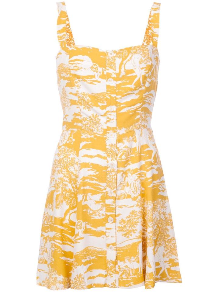 Reformation Jessa Dress - Yellow