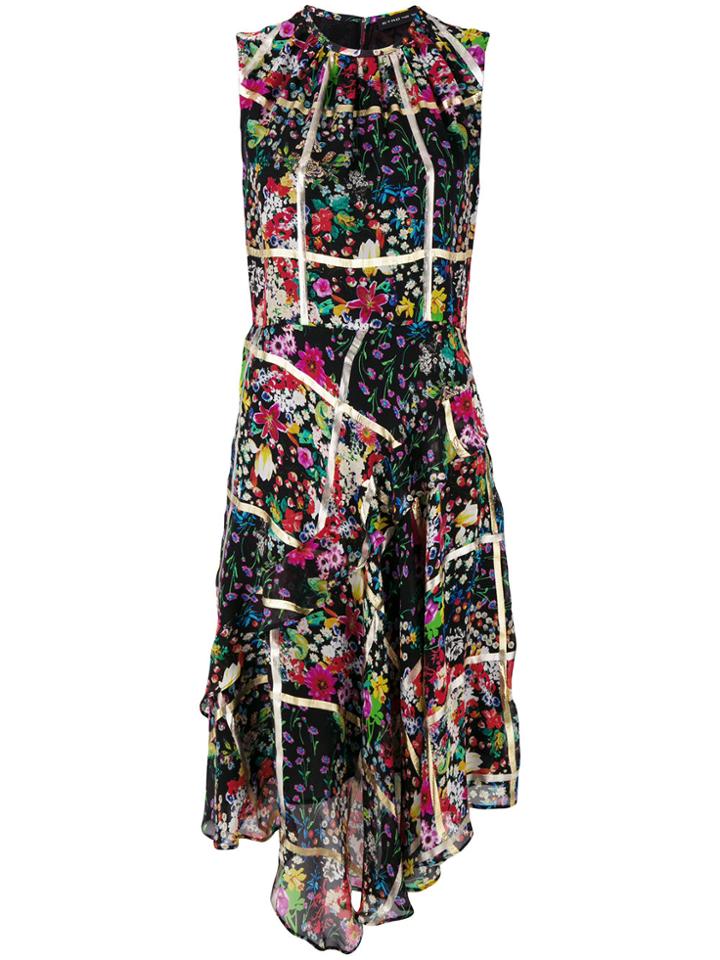 Etro Sleeveless Floral Dress - Black