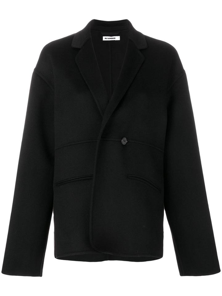 Jil Sander Dante Coat - Black