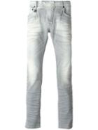 Pierre Balmain Slim Fit Jeans, Men's, Size: 30, Grey, Cotton/spandex/elastane