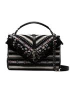 Saint Laurent Large Collège Bag - Black