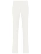 Gloria Coelho High Rise Straight-fit Trousers - White