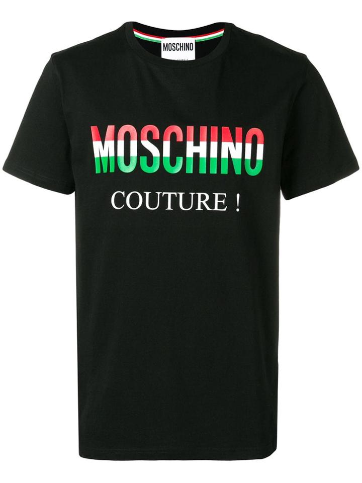 Moschino Couture Logo T-shirt - Black