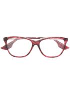 Mcq By Alexander Mcqueen Eyewear Square Shaped Glasses - Pink & Purple