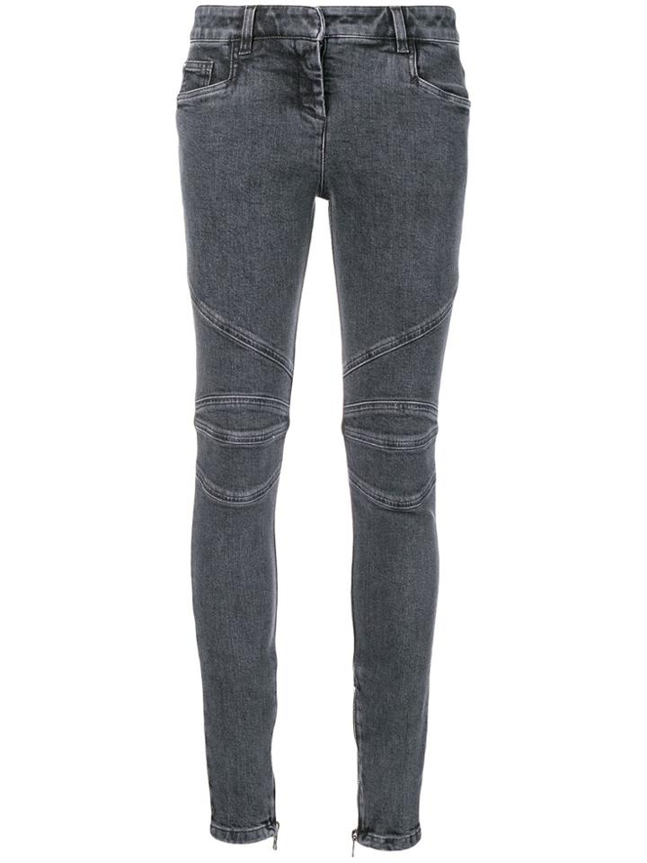 Balmain Skinny Fitted Jeans - Black