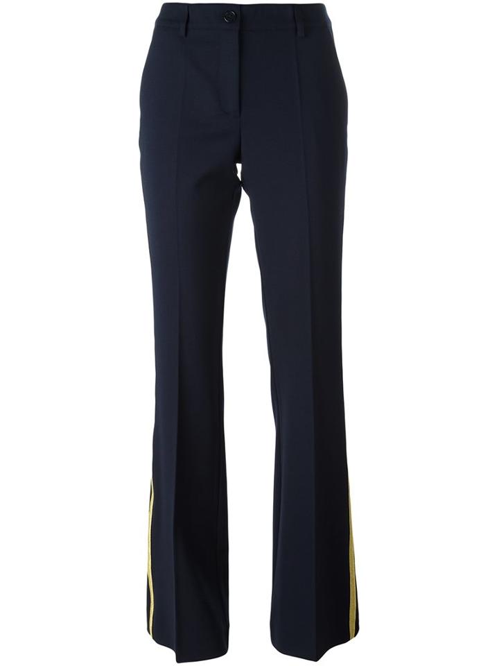 P.a.r.o.s.h. 'lily' Trousers, Women's, Size: Xs, Blue, Spandex/elastane/virgin Wool